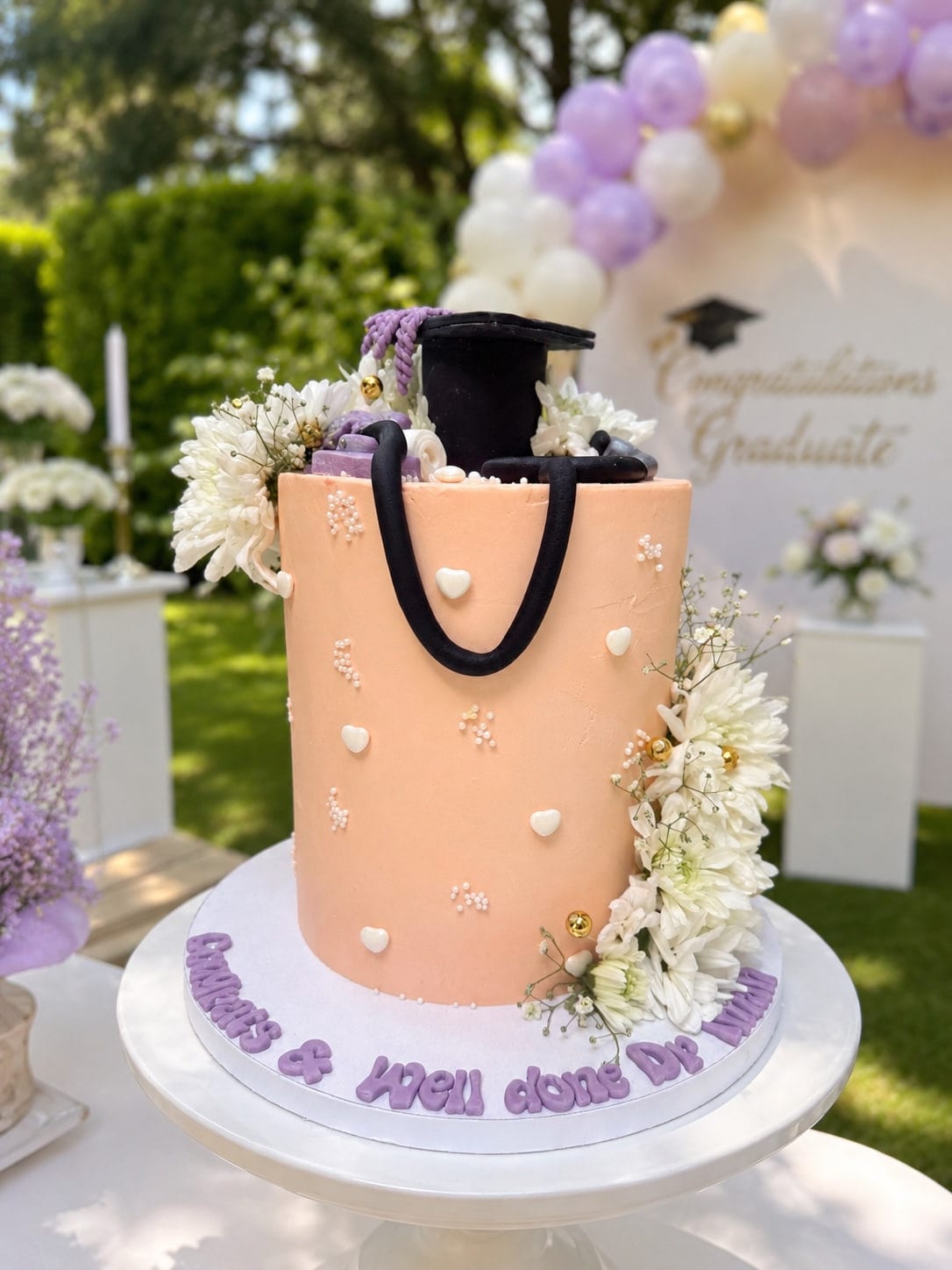 Graduation Handbag Cake